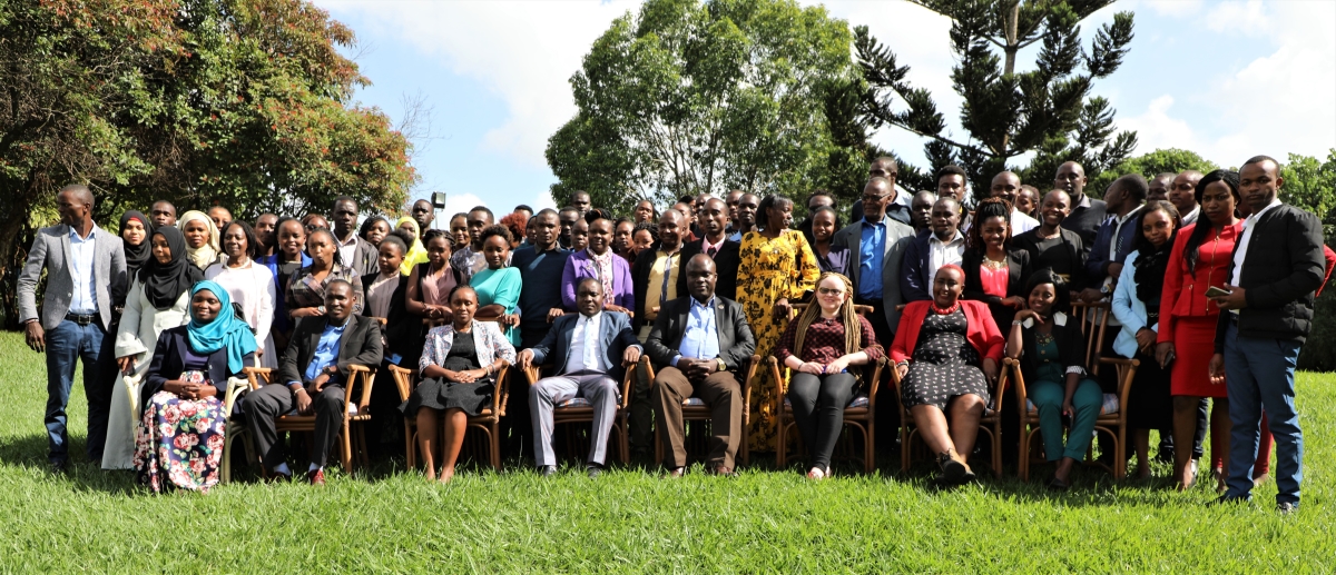 Group photo Journalists Training Utalii
