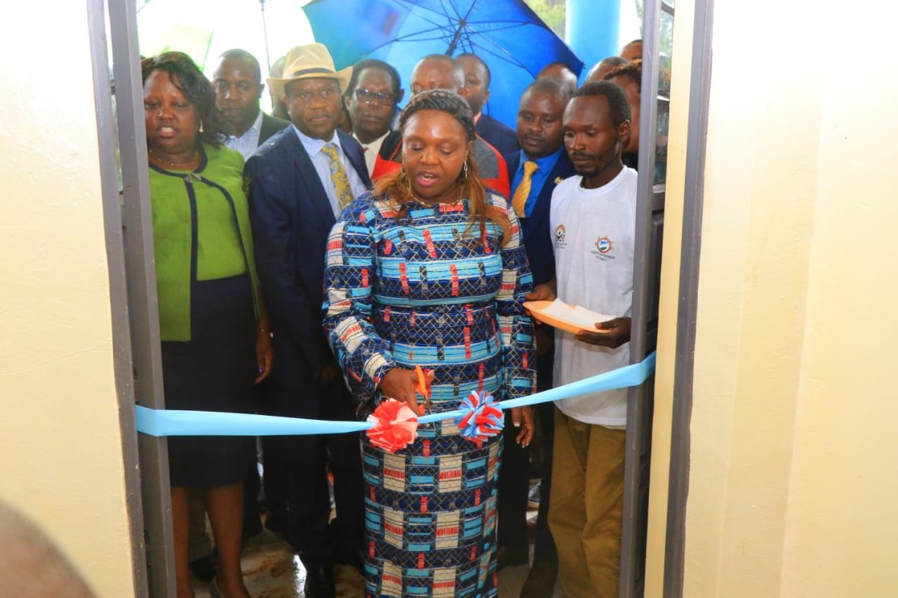 The Spouse of the Deputy President, Pastor Dorcas Rigathi, officially opens the Koiwa Treatment and Rehabilitation Centre