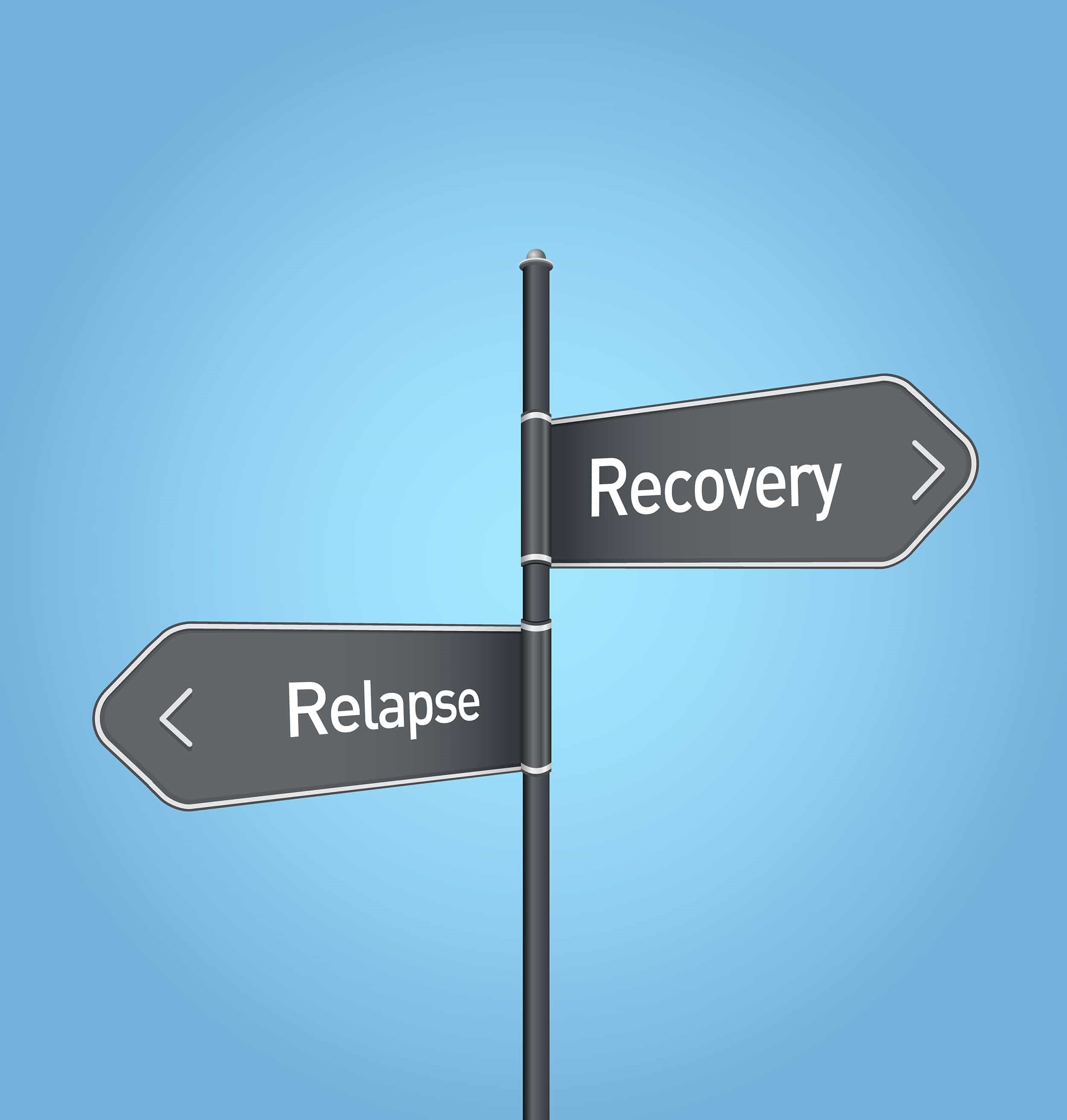 Many people receiving treatment for substance use disorders end up regretting or feeling shameful after a relapse. / Illustration: Addiction Center.